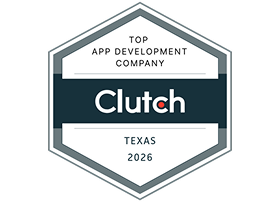 Clutch Top App Developers award badge